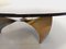 Vintage Propeller Coffee Table in Steel & Smoked Glass by Knut Hesterberg, 1960s, Image 2