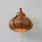 Pine Wooden Wall Lamp by Translandia, Denmark, 1970s 6