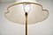 Antique Brass Rise & Fall Floor Lamp, 1910s 5