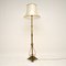 Antike Rise & Fall Stehlampe aus Messing, 1910er 2