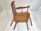 Vintage Eventail Sessel aus Birke von Baumann, 1960er 9