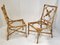 Mid-Century French Dining Chairs in Rattan & Bamboo, 1950s, Set of 4, Image 6