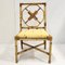Mid-Century French Dining Chairs in Rattan & Bamboo, 1950s, Set of 4, Image 10