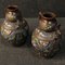20th Century Oriental Metal Vases, 1960s, Set of 2 11