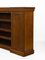 Golden Oak Inverted Breakfront Enclosed & Open Bookcase, 1890s 13