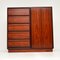 Vintage Danish Gentlemans Wardrobe & Chest of Drawers by Brouer, 1970s, Image 2
