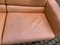 Sofá de tres plazas de cuero marrón de Busnelli, Imagen 4