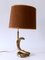 Mid-Century Modern Cobra Table Lamp by Maison Jansen, France, 1970s 3