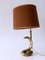 Mid-Century Modern Cobra Table Lamp by Maison Jansen, France, 1970s 7