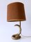 Mid-Century Modern Cobra Table Lamp by Maison Jansen, France, 1970s, Image 9