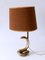 Mid-Century Modern Cobra Table Lamp by Maison Jansen, France, 1970s, Image 11