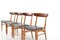Beech & Teak Dining Chairs, 1950s, Set of 4 10