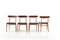Beech & Teak Dining Chairs, 1950s, Set of 4 12