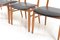 Beech & Teak Dining Chairs, 1950s, Set of 4 9