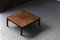 Square Coffee Table in Wengé Wood, 1960s 11