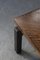 Tavolino da caffè quadrato in legno wengé, anni '60, Immagine 13