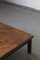 Tavolino da caffè quadrato in legno wengé, anni '60, Immagine 7