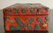Antique Chinese Red and Black Lacquered Cinnabar Box, 1800s 10