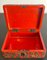 Antique Chinese Red and Black Lacquered Cinnabar Box, 1800s 3