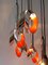 Mid-Century Modern 6-Armed Tulip Pendant Lamp from Raak, 1970s 15