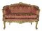 French Giltwood 2-Seater Sofa 1