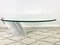 Swiss K1000 Coffee Table in Glass and Carrara Marble by Ronald Schmitt, 1970s 10