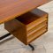 T96 Desk with Adjustable Chest of Drawers by Osvaldo Borsani for Techno, 1956 7