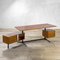 T96 Desk with Adjustable Chest of Drawers by Osvaldo Borsani for Techno, 1956 1