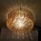 Lampada Mid-Century moderna da incasso in vetro a bolle attribuita a Erco, anni '60, Immagine 9
