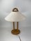 Danish Scandinavian Pine Table Lamp attributed to Lys, 1970s, Image 16