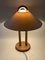 Lámpara de mesa escandinava danesa atribuida a Lys, años 70, Imagen 11