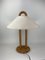 Lámpara de mesa escandinava danesa atribuida a Lys, años 70, Imagen 18