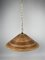 Pencil Split Reed Rattan Bamboo & Brass Pendant Lamp by Gabriella Crespi, 1970s 6