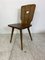 Mid-Century Brutalist Wood Dining Chairs, 1950s, Set of 6, Image 11