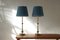 Lampes de Bureau Scandinaves en Laiton, Set de 2 2