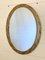 Oval Mirror from Cristal Art, Italy, 1970s 1