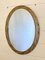 Oval Mirror from Cristal Art, Italy, 1970s 2