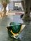 Green & Yellow Murano Glass Ashtray or Bowl, 1970s, Image 3