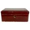 Antique Red Lacquered Box, 1800s, Image 1