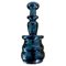 Large Chinese Altar Candleholder in Black Enameled Ceramic, 19th Century, Image 1