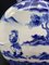 Jarrón chino de porcelana blanca y azul, 1915, Imagen 4