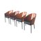 Vintage Dining Room Chairs Model Costes by Philippe Starck, 1980s, Set of 4 1
