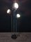 Lámpara de pie vintage de acero cromado con tres puntos, años 60, Imagen 4