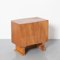 Art Deco Night Stand Tiger in Oak, 1930s 11