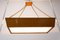 Wooden Pendant Lamp attributed to Jizba, Czechoslovakia, 1950s, Image 9