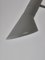 Arne Jacobsen zugeschriebene grau lackierte Wandlampen für Louis Poulsen, 1960er, 2er Set 10