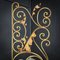 Large Wrought Iron Room Dividers, Egypt, Set of 2 12