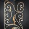 Large Wrought Iron Room Dividers, Egypt, Set of 2 16