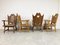 Vintage Brutalist Armchairs, 1960s, Set of 4 6