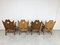 Vintage Brutalist Armchairs, 1960s, Set of 4, Image 7